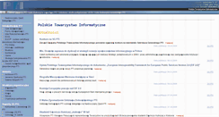 Desktop Screenshot of old.pti.org.pl